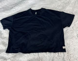 Vuori Energy Tee Black Size S Performance Cropped Boxy T Shirt Photo 0