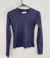 Brandy Melville Top Navy Blue Photo 0