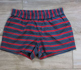 J. Crew Elastic Waist Shorts | J. Crew Linen Blend Striped Boardwalk Shorts Photo 0