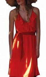 Girls from Savoy Anthropologie silk dress Photo 0