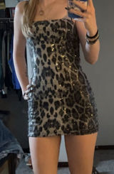 Leopard Dress Gold Photo 0