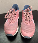 Reebok Pink and Blue Athletic Sneakers Photo 0