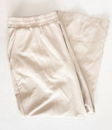 Old Navy High-Waisted Wide-Leg Fleece Sweatpants Lounge Wear - XXL - Light Beige Photo 0