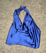 Silk Halter Top Photo 0