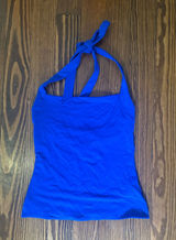Aritzia Halter Top blue Photo 0