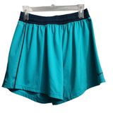 Nike Dri-FIT Turquoise Athletic Shorts Women's Workout Running Gym Activewear‎ Photo 0
