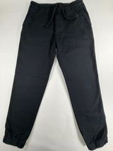 Banana Republic Travel‎ Jogger Pants Black Stretch Casual Athleisure Women’s S Photo 0