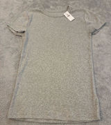 Women’s GAP Brand Short Sleeve Crewneck Tee - Light Gray Size XS NWT Photo 0