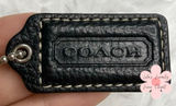 1.5” COACH Fob Bag Charm Hang tag Hangtag Photo 0