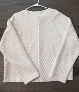 A New Day Women’s Quilted V-Neck Top – Size Small Photo 0