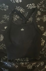 Black Alo Sports Yoga Bra Photo 0