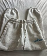Pink Palm Puff Sweatpants Photo 0