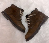 Rockport brown suede ankle Hiking Boots Sz 7.5 Fisherman Core D20‎ Photo 0