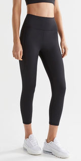 Lilybod‎ Zoe Air-Core 7/8th Leggings Womens Small Black High Rise Activewear Gym Photo 0