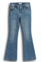 RSQ Womens Low Rise Flare Jeans Size 25 Medium Wash Denim Blue Pants Photo 0