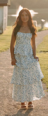 In a romance maxi dress Photo 0