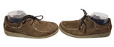 Yellow Box Brown Suede Leather Lace Up Moccasin Shoes Size 9 Photo 0