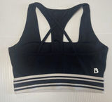 Buffbunny Women's Assasin Sports Bra Black‎ White Size S Small Sporty Yoga Photo 0