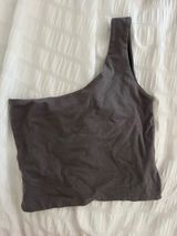 Subdued one shoulder top Photo 0