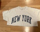 Brandy Mellville/ J.Galt Cropped Boxy Shirt Photo 0