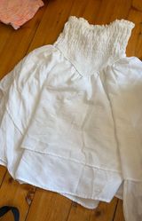 Wild fable strapless (or straps) dress white Photo 0