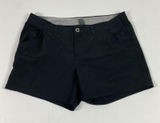 The North Face Shorts Womens 14 Black Hiking Trail Outdoor Quick‎ Dry Photo 0