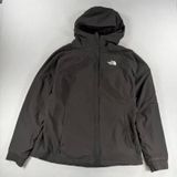 Y2k The North Face Womens XL Black Softshell Fleece Lined Hooded Jacket Photo 0