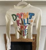 Long Sleeve Graphic Baby Tee Photo 0