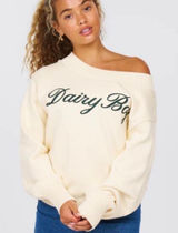 Diary Boy Southport Cream Sweater Photo 0
