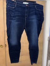 Signature by Levi Strauss Women’s Plus Size Skinny Jeans in Dark Indigo Photo 0