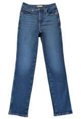 Madewell Stovepipe Jeans‎ Womens 26 High Rise Straight Leg Blue Denim NK893 Photo 0