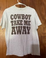 Western graphic tee Gray Size L Photo 0