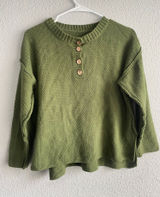 Green Button Sweater Photo 0
