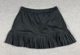 Tail Skirt Womens S Black Pleated Short Jersey Polyester Spandex Elastic Waist Photo 0