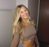 Long sleeve crop Brown Photo 0