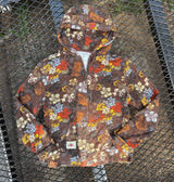 Disneyland Resort Minnie Mouse Surf Co Brown Floral Jacket Size L Photo 0