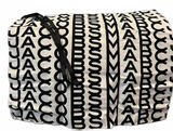 Marc Jacobs Black and White Logo WrapStylish Initials cinches at the side Photo 0