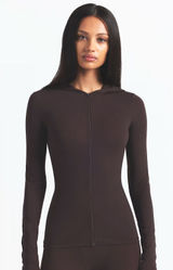 SKIMS X Nike Weightless Zip Up Hoodie Photo 0