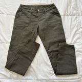 Marmot Mid Rise Skinny Jeans‎ Green Womens 6 Outdoor Hiking Causal Quiet Luxury Photo 0