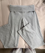 Brandy Melville Flare Leggings Heather Grey Photo 0