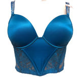 NWT Victoria’s Secret 34B rhinestone strap lace push up corset BC2 3303 Photo 0