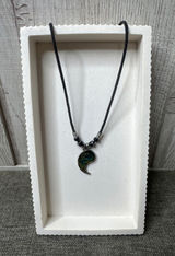 Dragon Mood Necklace Color Changing Pendant Black Cord Y2K Grunge Alt Photo 0