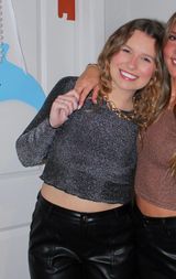 Sparkly Cropped Top Photo 0