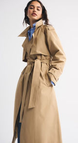 Abercrombie & Fitch camel classic trench coat Photo 0