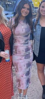 Shein Long Sleeve Midi Dress Photo 0