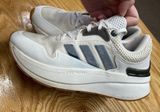 Adidas Cloudfoam Sneaker Women's 6.5 White Lace Up Running Shoes HWA 1Y3001 S25 Photo 0
