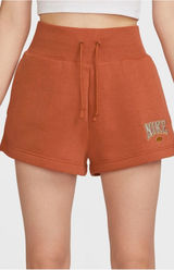 NIKE Women's Athletic Shorts in Rust Size Large Photo 0