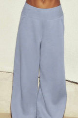 Alo Yoga Serenity Wide Leg Sweatpant Winter Frost XS Photo 0