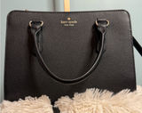 Kate Spade Mulberry Street Black Pebble Leather Handbag Photo 0