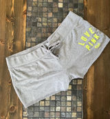 Vintage Y2K McBling Victoria’s Secret PINK Low-Rise Sweat Shorts size large 💚 Photo 0